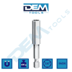 Mágneses hosszabbító adapter behajtóhegyekhez Inox