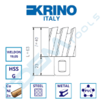 Magfúró weldon befogással