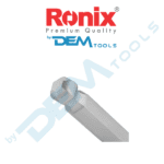 Imbuszkulcs készlet, mágneses, hosszú, 9 részes,  gömbvégű (1,5-10mm)