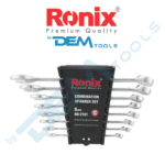 Csillag-villáskulcs készlet 8 részes (8-19mm) CRV