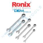 Racsnis csillag-villáskulcs CRV 8-17 mm