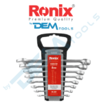 Csillag-villáskulcs készlet 8 részes (6-19mm) CRV