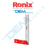 Aluminium derékszög libellával, 260x155x12 mm