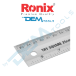 Aluminium derékszög libellával, 260x155x12 mm