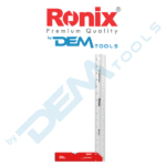 Aluminium derékszög libellával, 410x185x12 mm