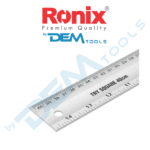 Aluminium derékszög libellával, 410x185x12 mm