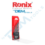 Hengeres szárú HSS-G fémcsigafúró készlet 6 db-os