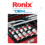 Racsnis dugókulcs kulcs készlet, 18 részes, 1/2" 10-32 mm